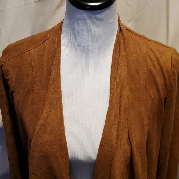 V Cristina Boho Waterfall Jacket Sz LG - Picture 2 of 7